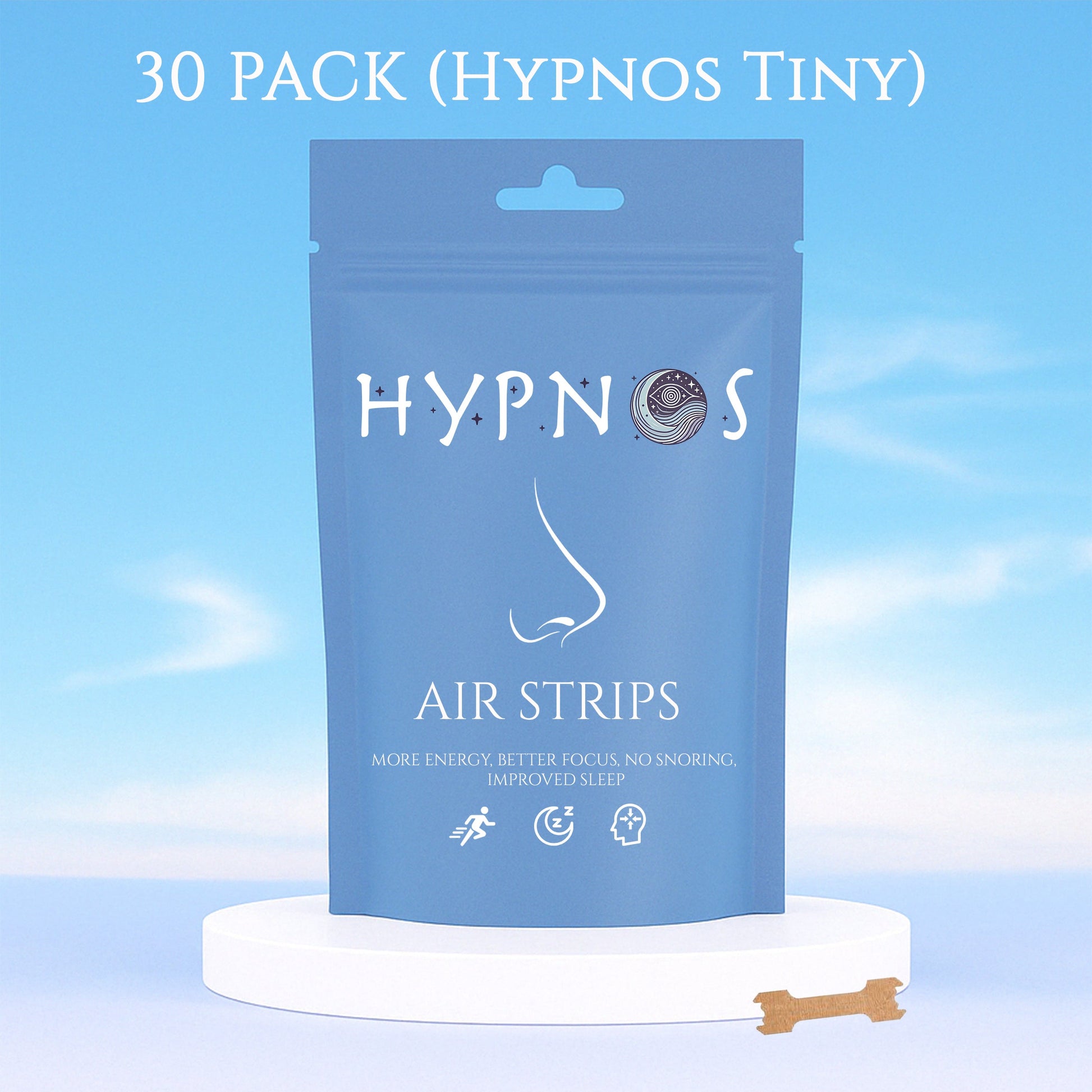 Hypnos Nasenpflaster fördern eine freie Nasenatmung – für mehr Sauerstoff, bessere Konzentration und klaren Fokus im Alltag oder beim Sport.