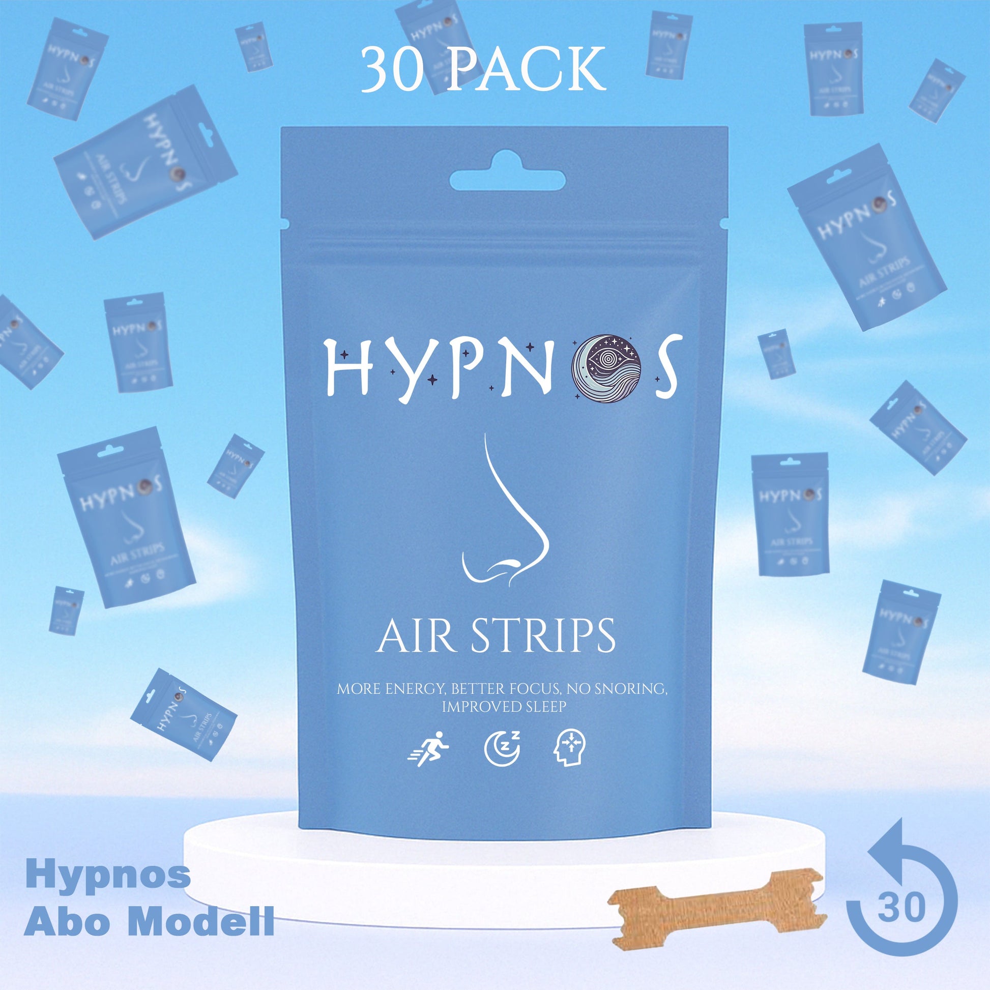 hypnos nasenpflaster für bessere sportleistung und atmung